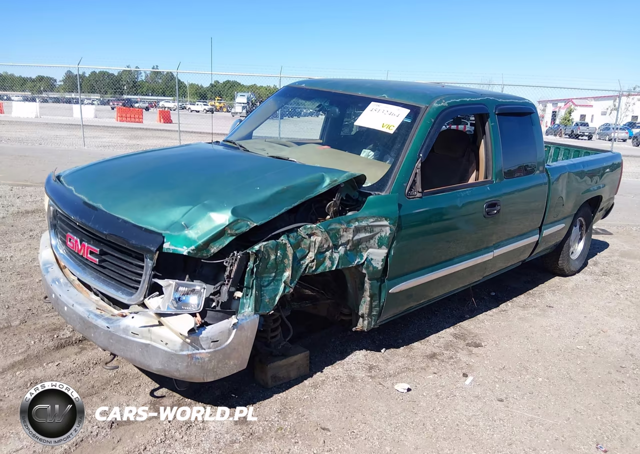 2000 GMC Sierra 1500 Sle VIN:2GTEC19T9Y1109136 - 2