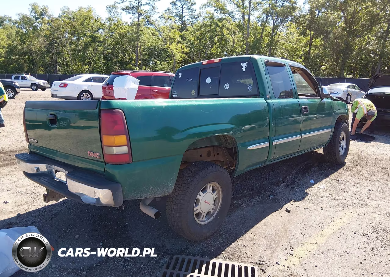 2000 GMC Sierra 1500 Sle VIN:2GTEC19T9Y1109136 - 4
