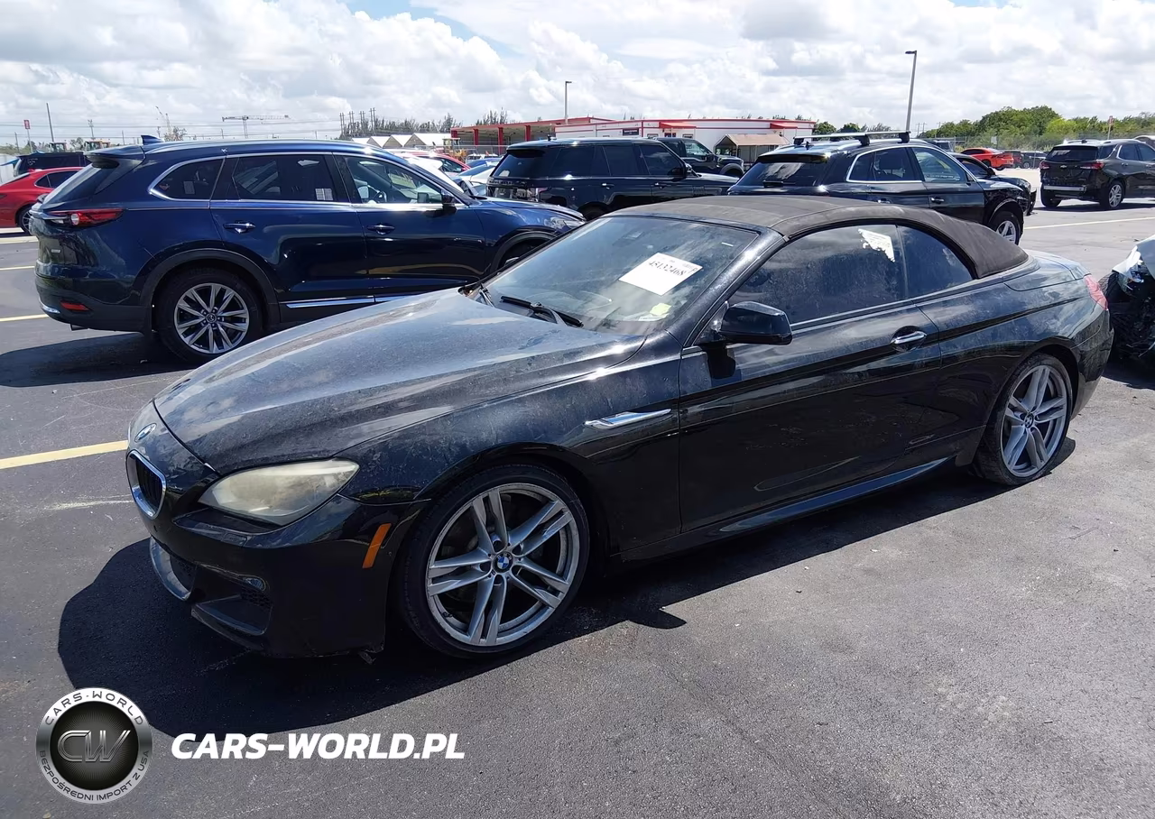 2014 BMW 640I VIN:WBALW7C50EDX59028 - 2