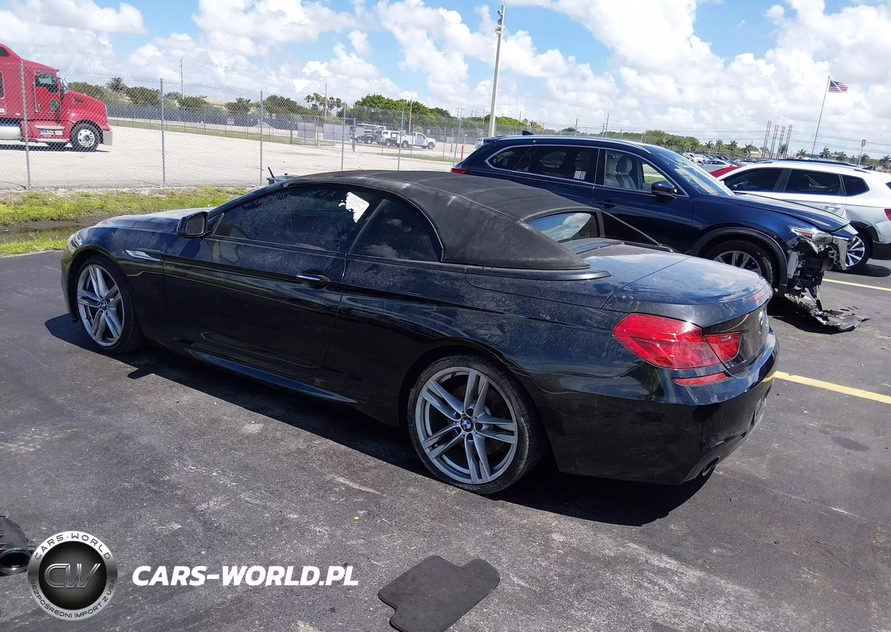 2014 BMW 640I VIN:WBALW7C50EDX59028 - 3
