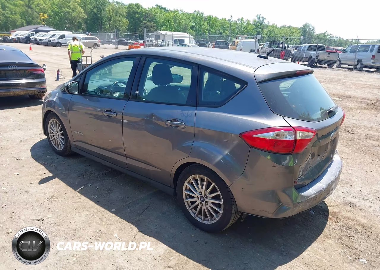 2013 Ford C-Max Hybrid Se VIN:1FADP5AU9DL547208 - 3