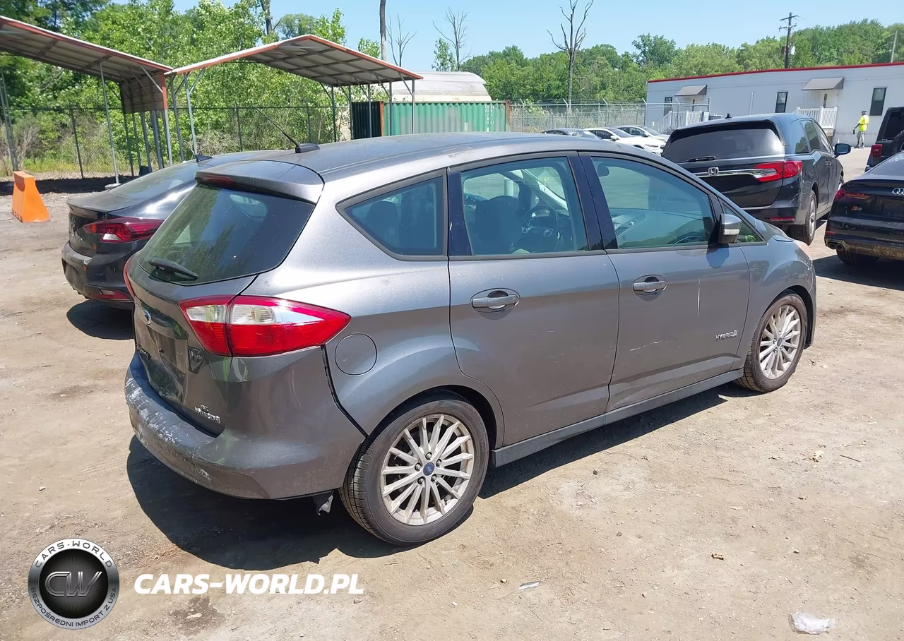 2013 Ford C-Max Hybrid Se VIN:1FADP5AU9DL547208 - 4