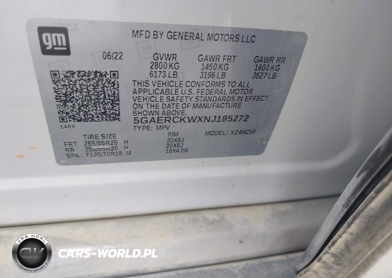 2022 Buick Enclave Fwd Premium VIN:5GAERCKWXNJ185272 - 9