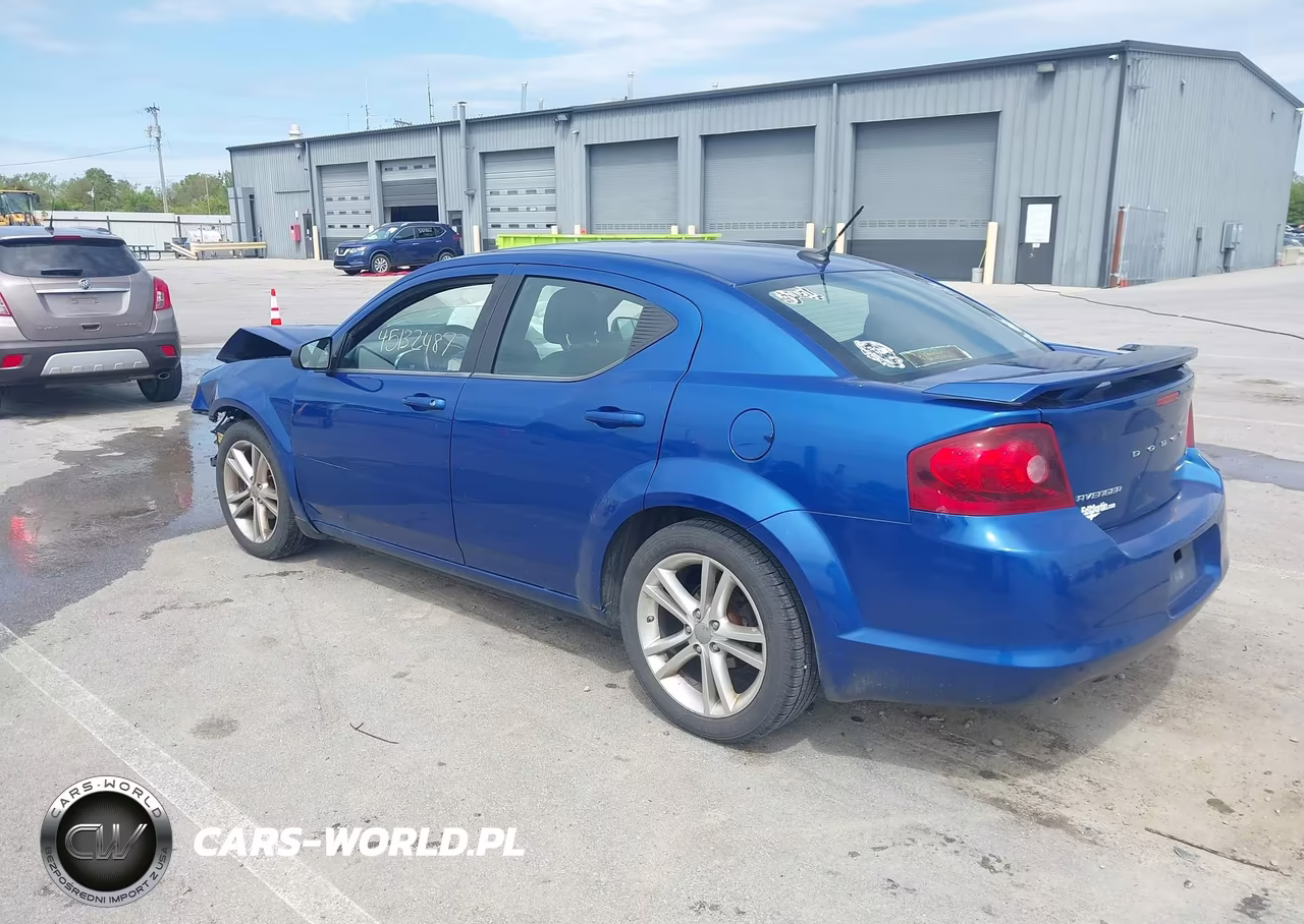 2013 Dodge Avenger Se V6 VIN:1C3CDZAG9DN586454 - 3