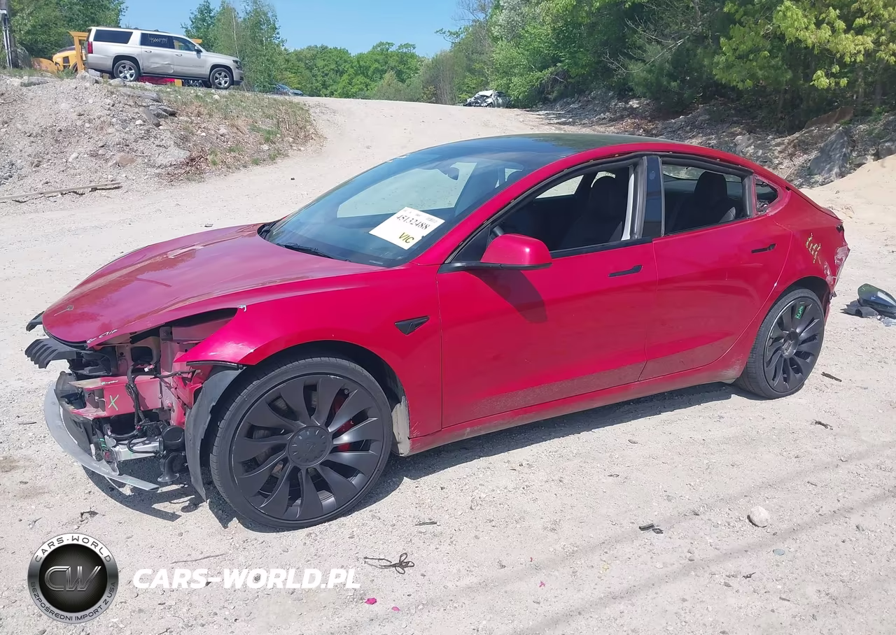 2023 Tesla Model 3 Performance Dual Motor All-Wheel Drive VIN:5YJ3E1EC2PF561495 - 2