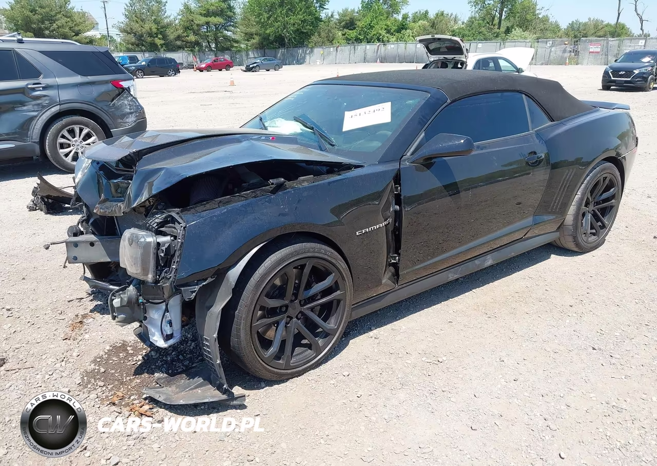 2015 Chevrolet Camaro Zl1 VIN:2G1FM3DP3F9801231 - 2