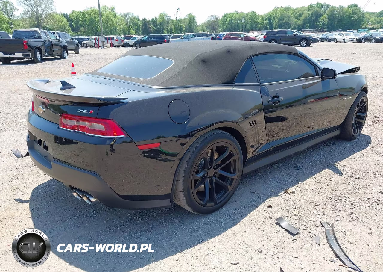 2015 Chevrolet Camaro Zl1 VIN:2G1FM3DP3F9801231 - 4