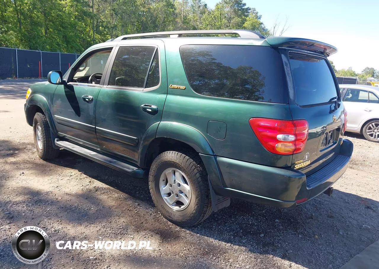 2001 Toyota Sequoia Limited V8 VIN:5TDZT38A31S047891 - 3