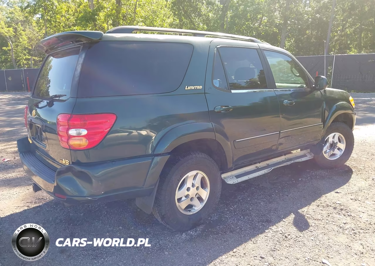 2001 Toyota Sequoia Limited V8 VIN:5TDZT38A31S047891 - 4