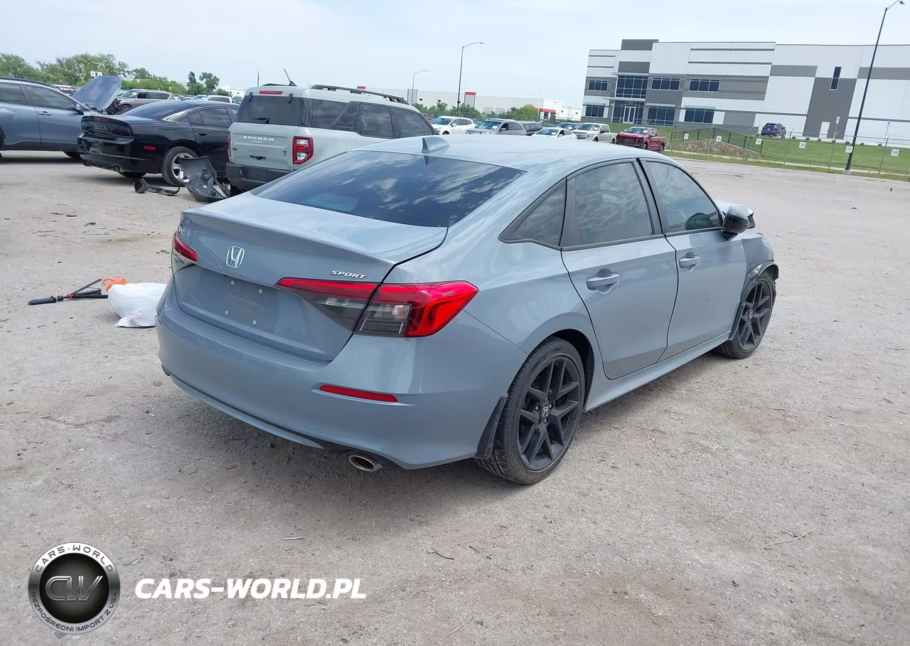 2024 Honda Civic Sport VIN:2HGFE2F56RH555443 - 4