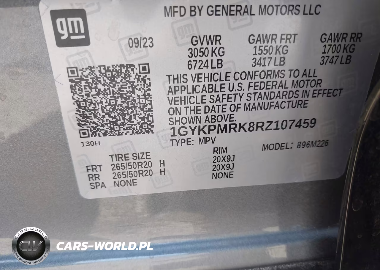 2024 Cadillac Lyriq Tech W-1Sa VIN:1GYKPMRK8RZ107459 - 9