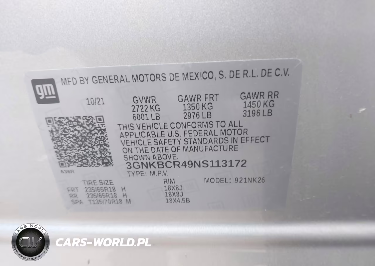 2022 Chevrolet Blazer Fwd 2Lt VIN:3GNKBCR49NS113172 - 9