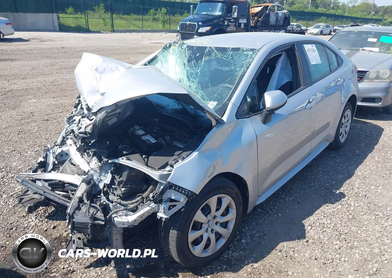 2021 Toyota Corolla Le VIN:JTDEPMAE5MJ129645 - 2