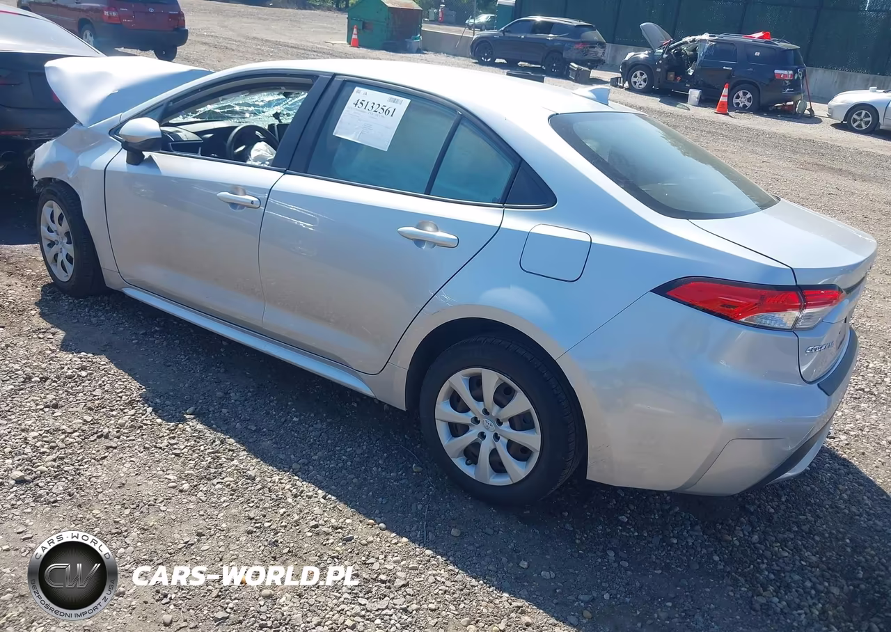 2021 Toyota Corolla Le VIN:JTDEPMAE5MJ129645 - 3