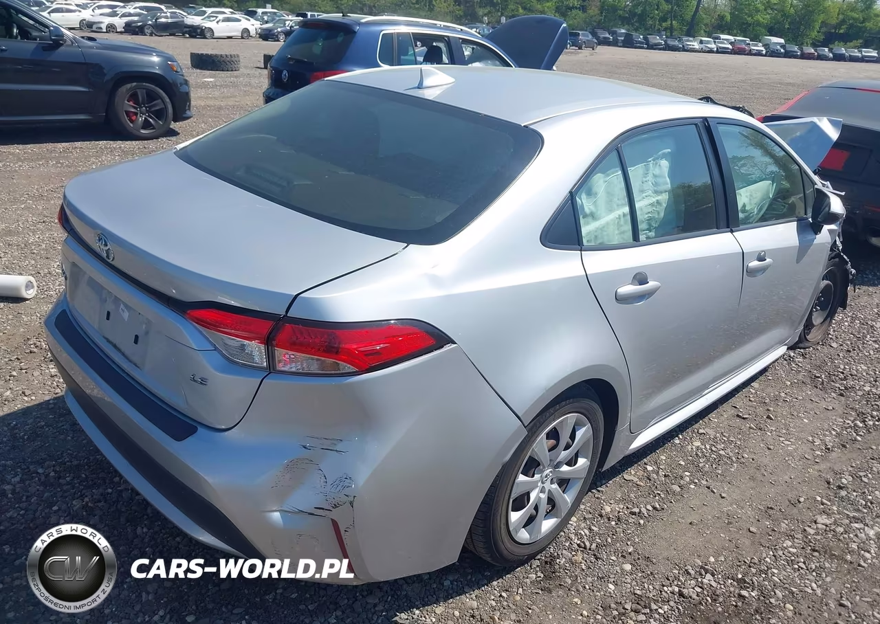 2021 Toyota Corolla Le VIN:JTDEPMAE5MJ129645 - 4