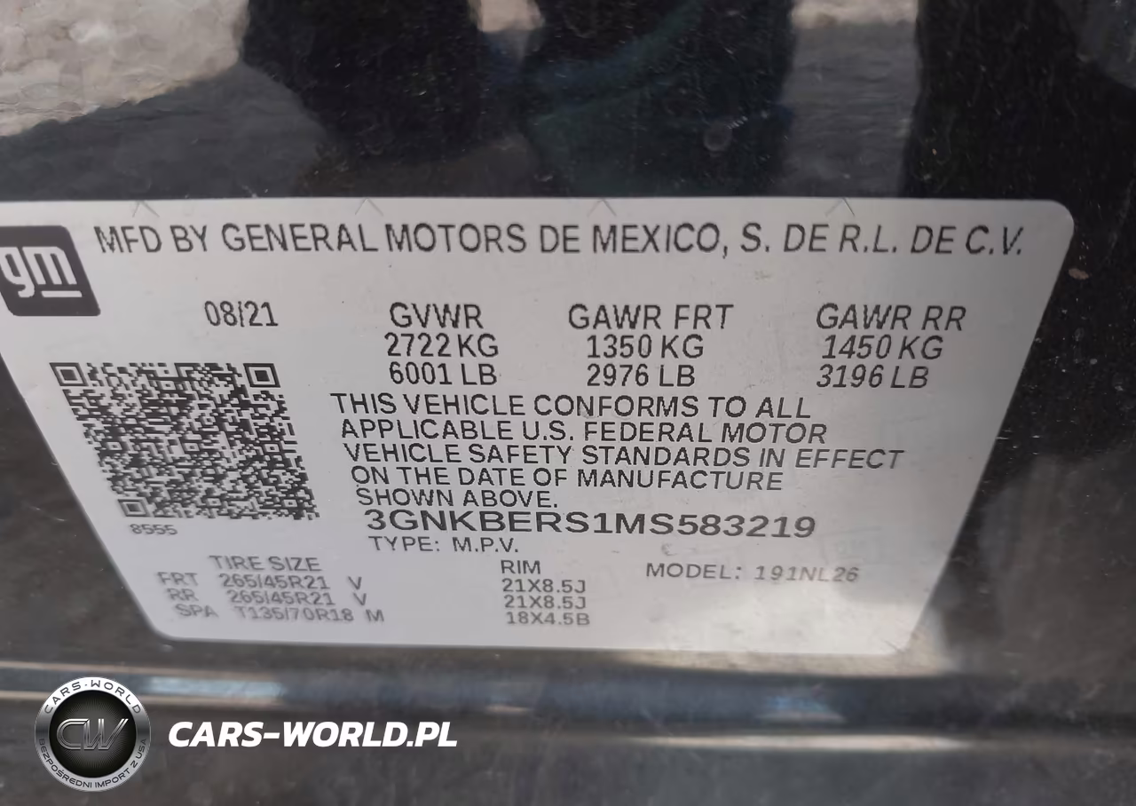 2021 Chevrolet Blazer Fwd Rs VIN:3GNKBERS1MS583219 - 9