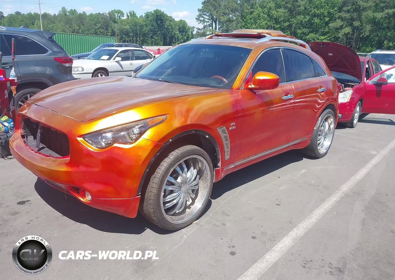 2011 Infiniti Fx50 VIN:JN8BS1MW8BM170274 - 2