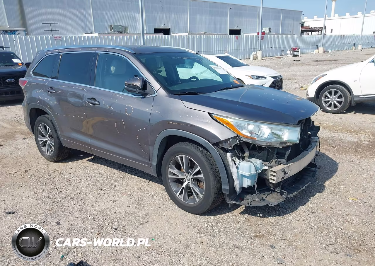 2016 Toyota Highlander Xle V6 – zdjęcie 1 z 16