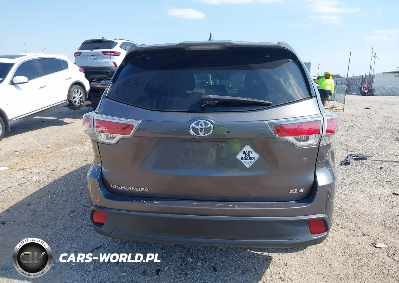 2016 Toyota Highlander Xle V6 VIN:5TDKKRFH6GS155759 - 16