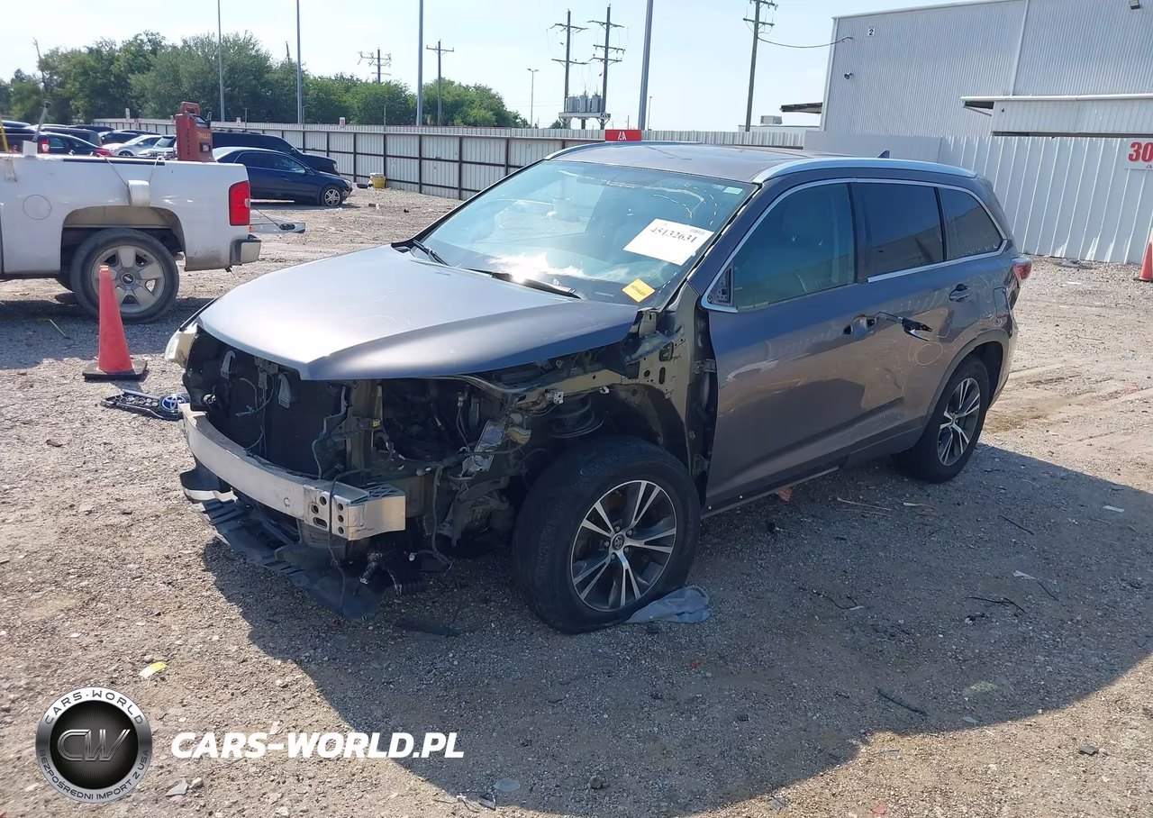 2016 Toyota Highlander Xle V6 VIN:5TDKKRFH6GS155759 - 2