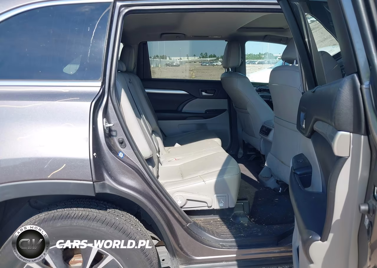 2016 Toyota Highlander Xle V6 VIN:5TDKKRFH6GS155759 - 8