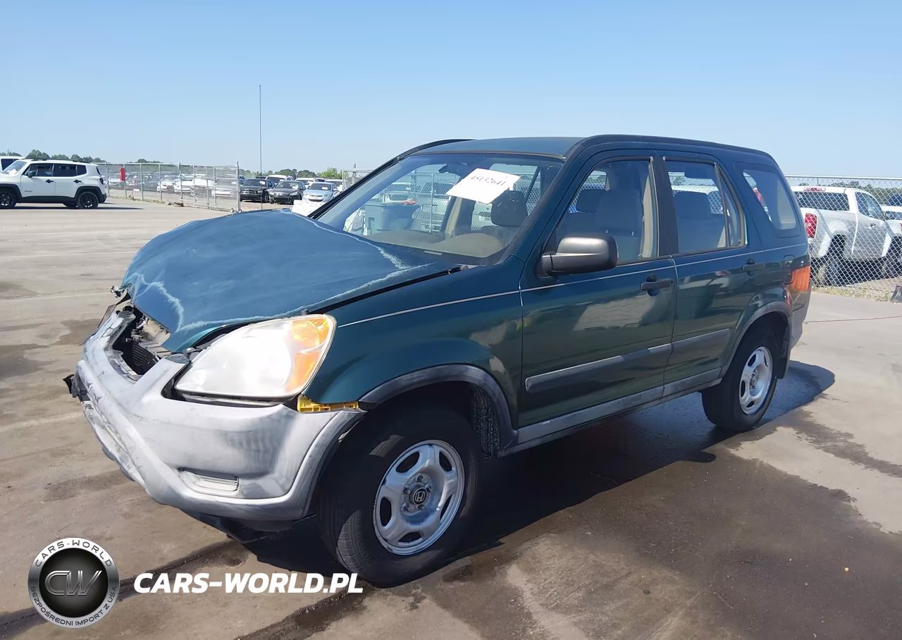 2002 Honda Cr-V Lx VIN:JHLRD68422C003055 - 2