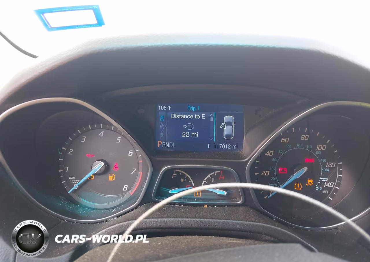 2014 Ford Focus Se VIN:1FADP3F21EL293409 - 7