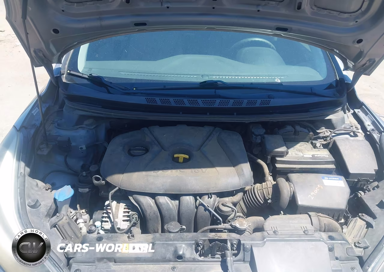2014 Hyundai Elantra Se VIN:KMHDH4AE9EU122377 - 10