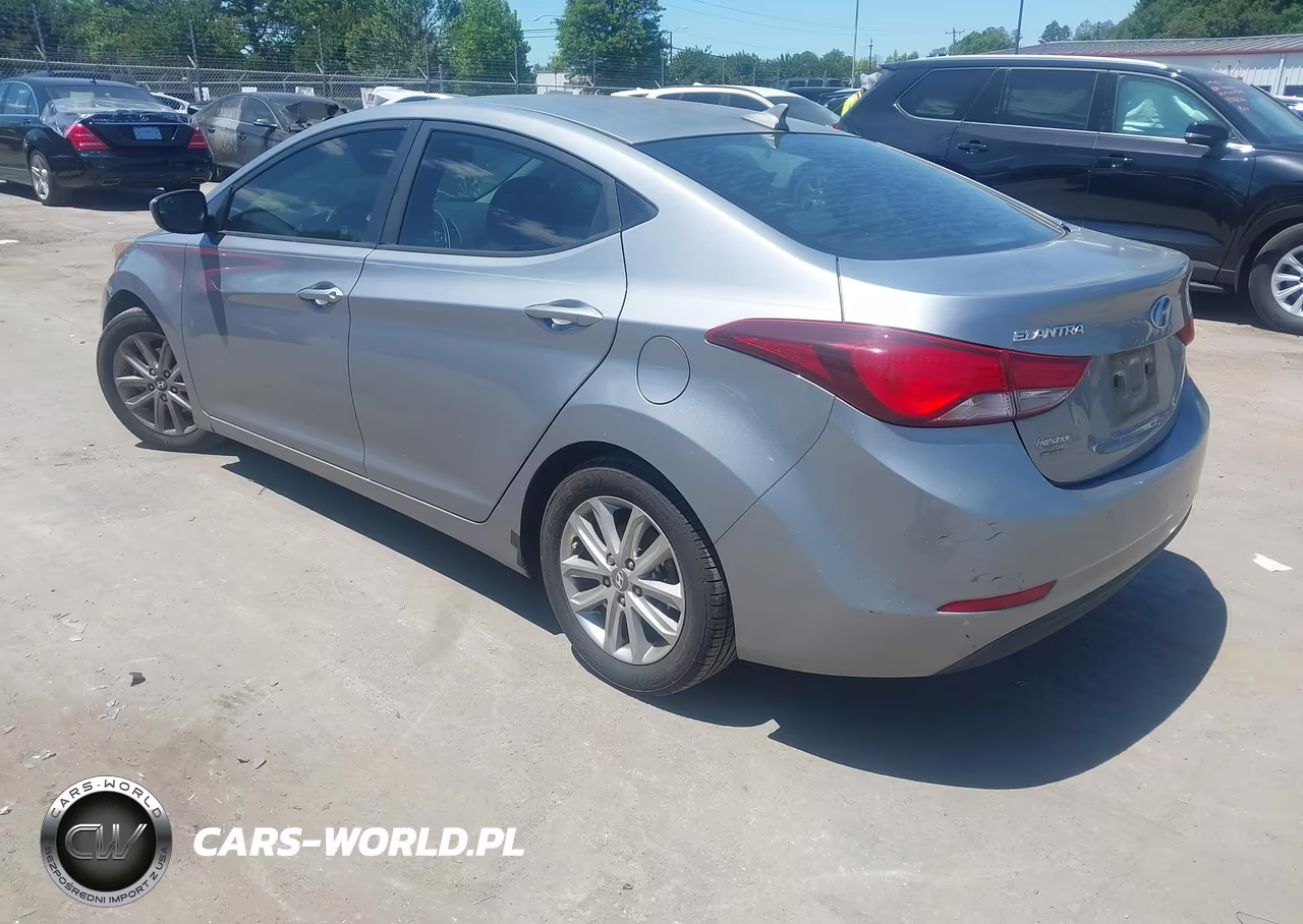 2014 Hyundai Elantra Se VIN:KMHDH4AE9EU122377 - 3