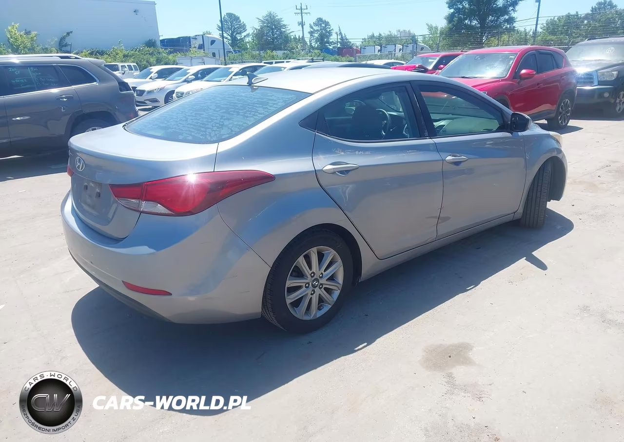 2014 Hyundai Elantra Se VIN:KMHDH4AE9EU122377 - 4