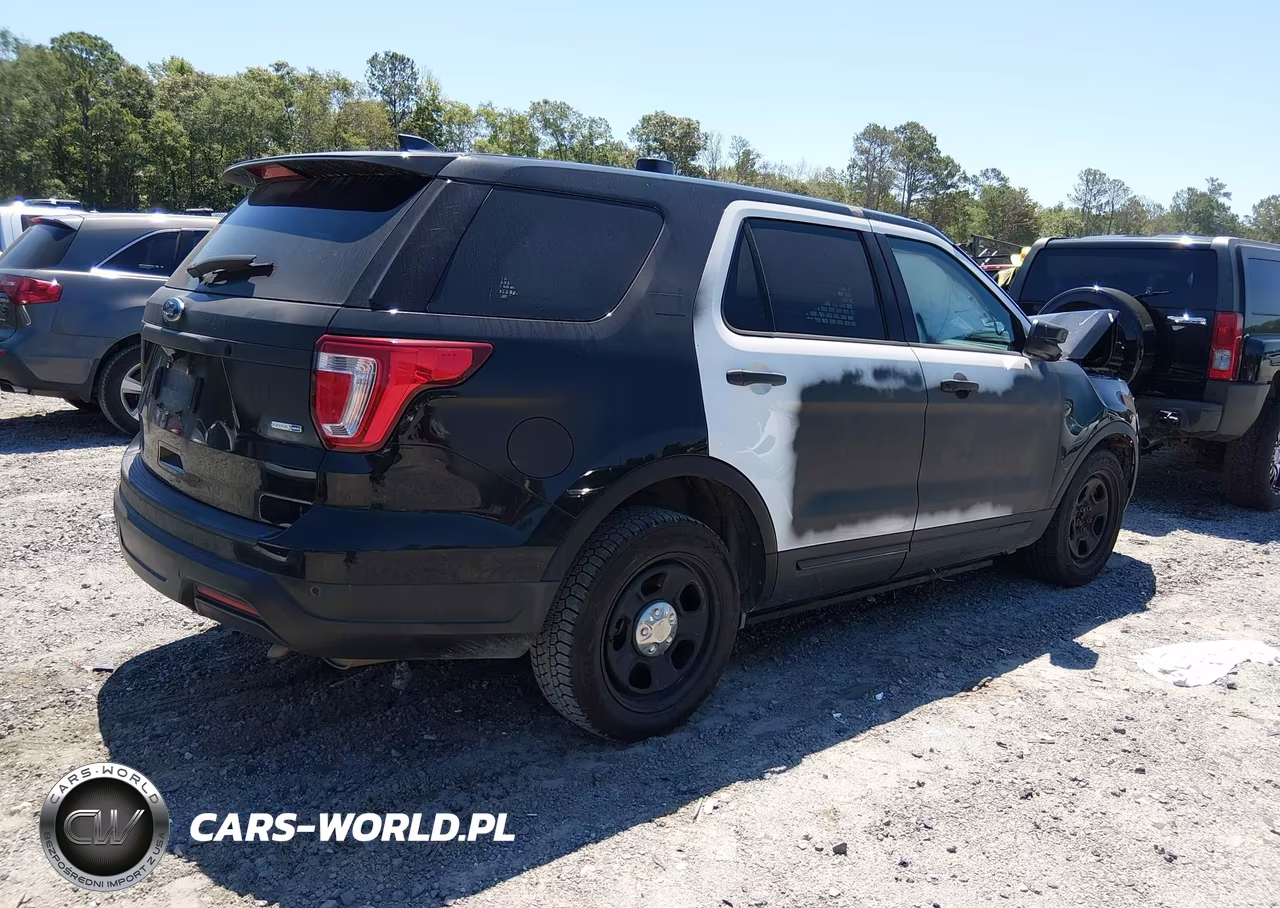 2018 Ford Police Interceptor Utility VIN:1FM5K8ARXJGA21793 - 4
