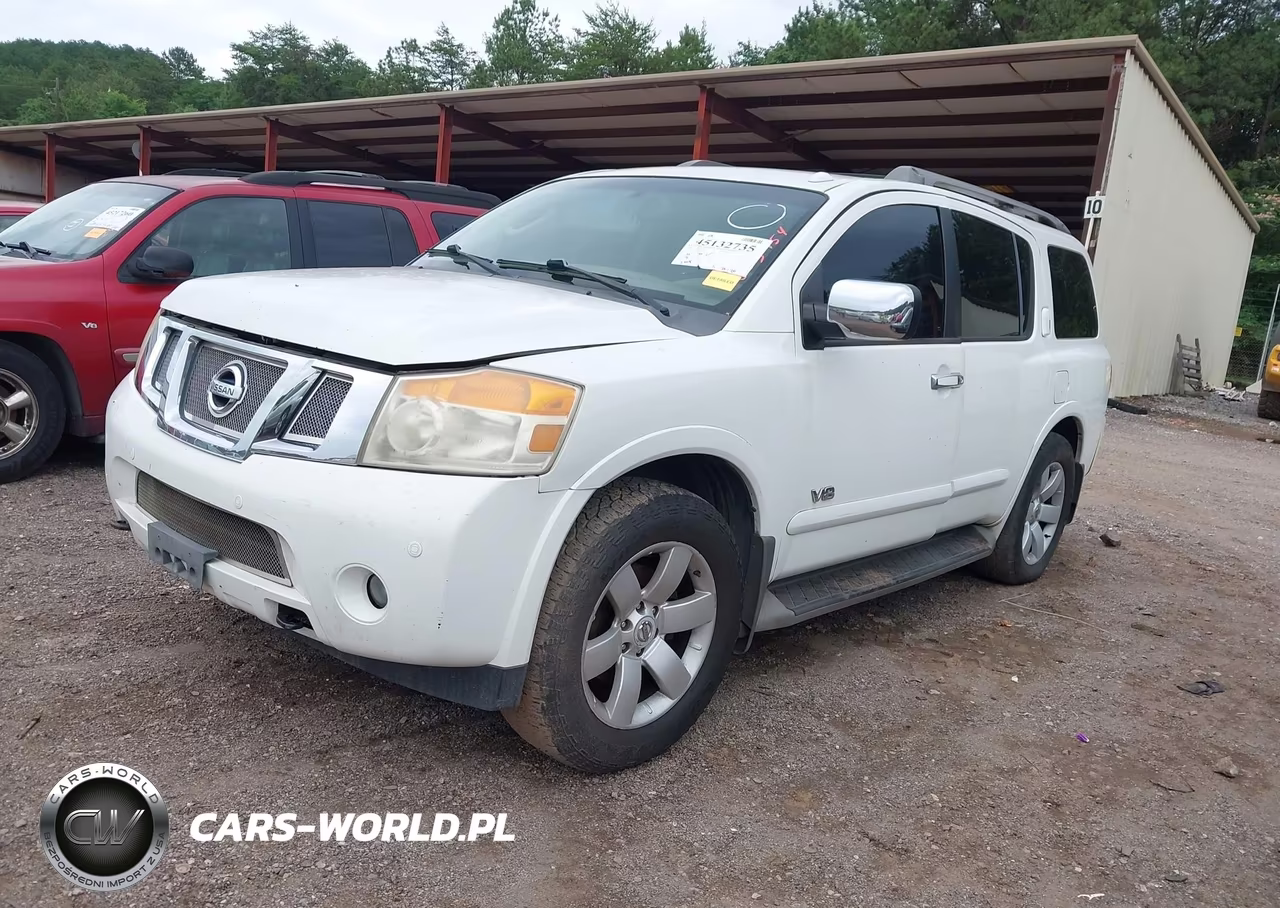 2008 Nissan Armada Le VIN:5N1BA08C88N603454 - 2