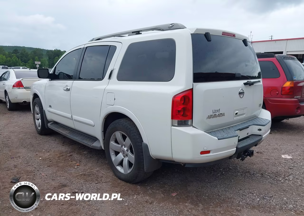 2008 Nissan Armada Le VIN:5N1BA08C88N603454 - 3
