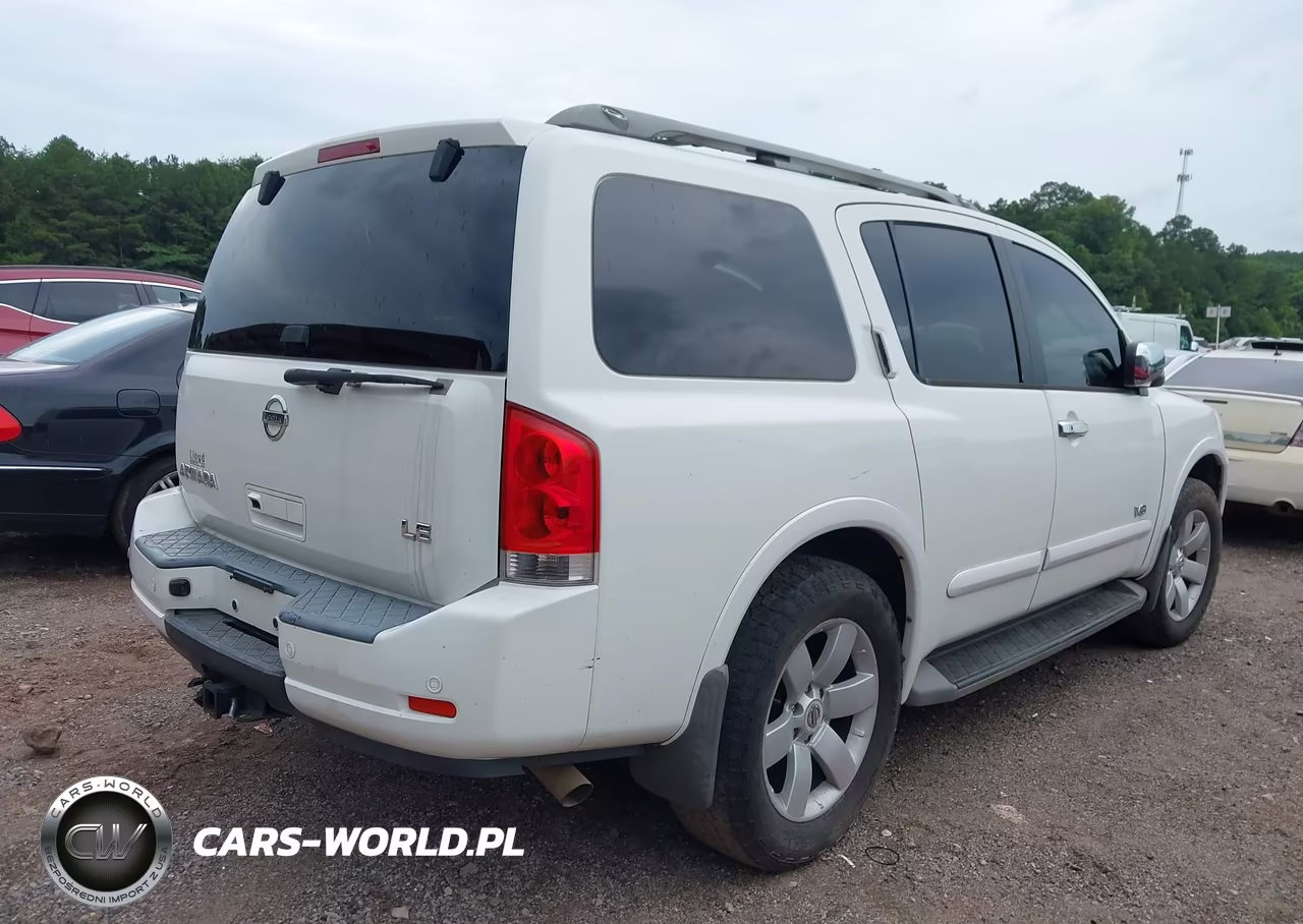 2008 Nissan Armada Le VIN:5N1BA08C88N603454 - 4