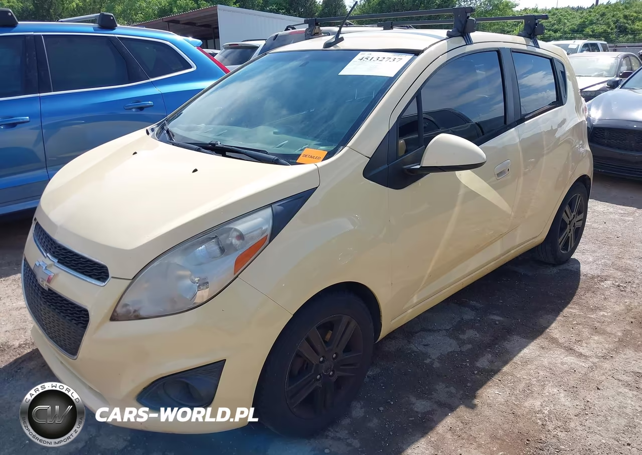 2013 Chevrolet Spark 1Lt Auto VIN:KL8CD6S94DC539444 - 2