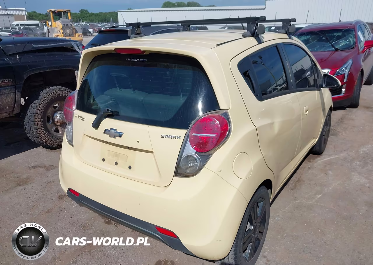2013 Chevrolet Spark 1Lt Auto VIN:KL8CD6S94DC539444 - 4