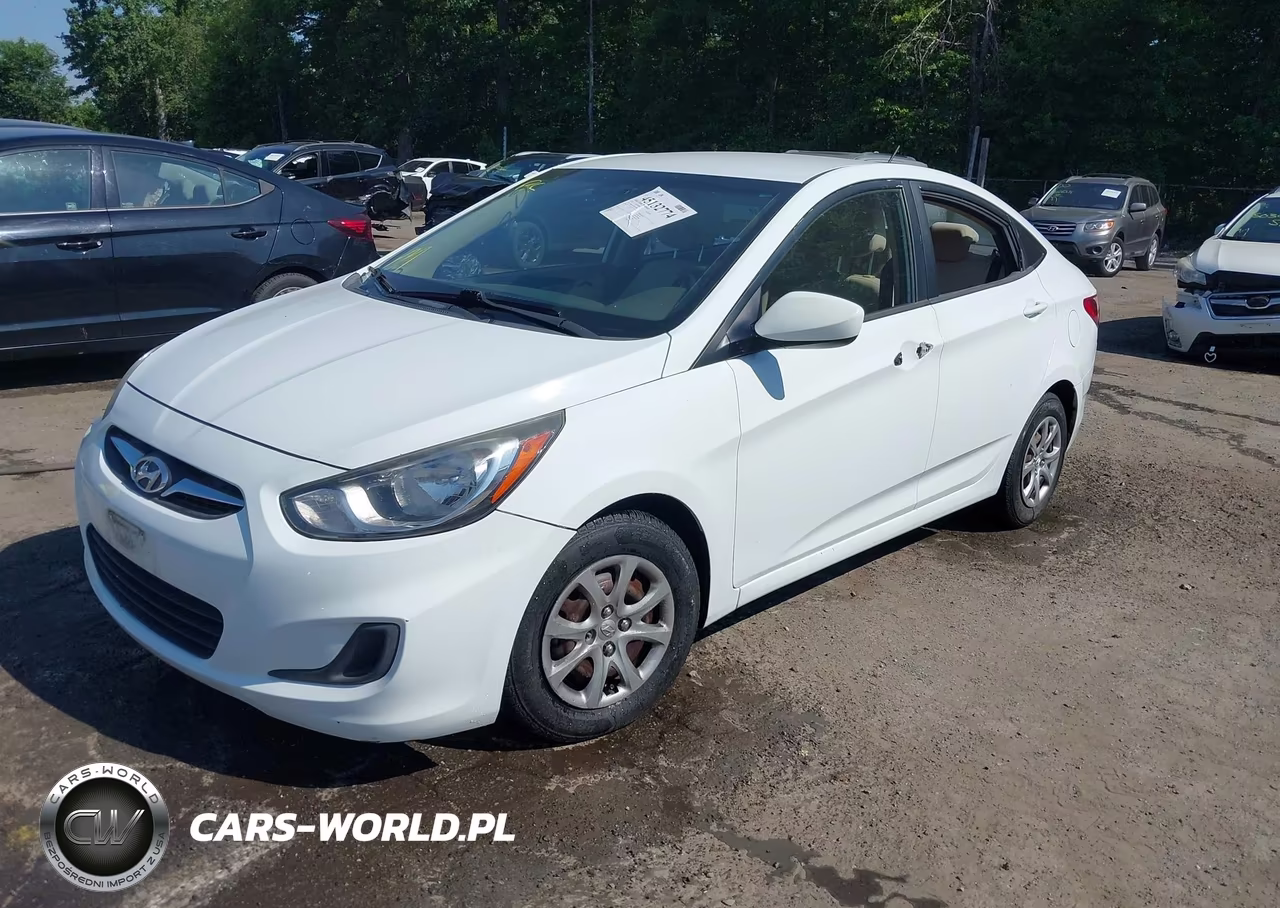 2013 Hyundai Accent Gls VIN:KMHCT4AE1DU489864 - 2
