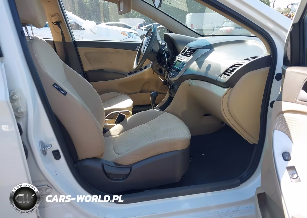 2013 Hyundai Accent Gls VIN:KMHCT4AE1DU489864 - 5