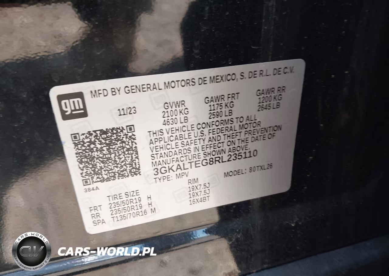2024 GMC Terrain Awd Sle VIN:3GKALTEG8RL235110 - 9