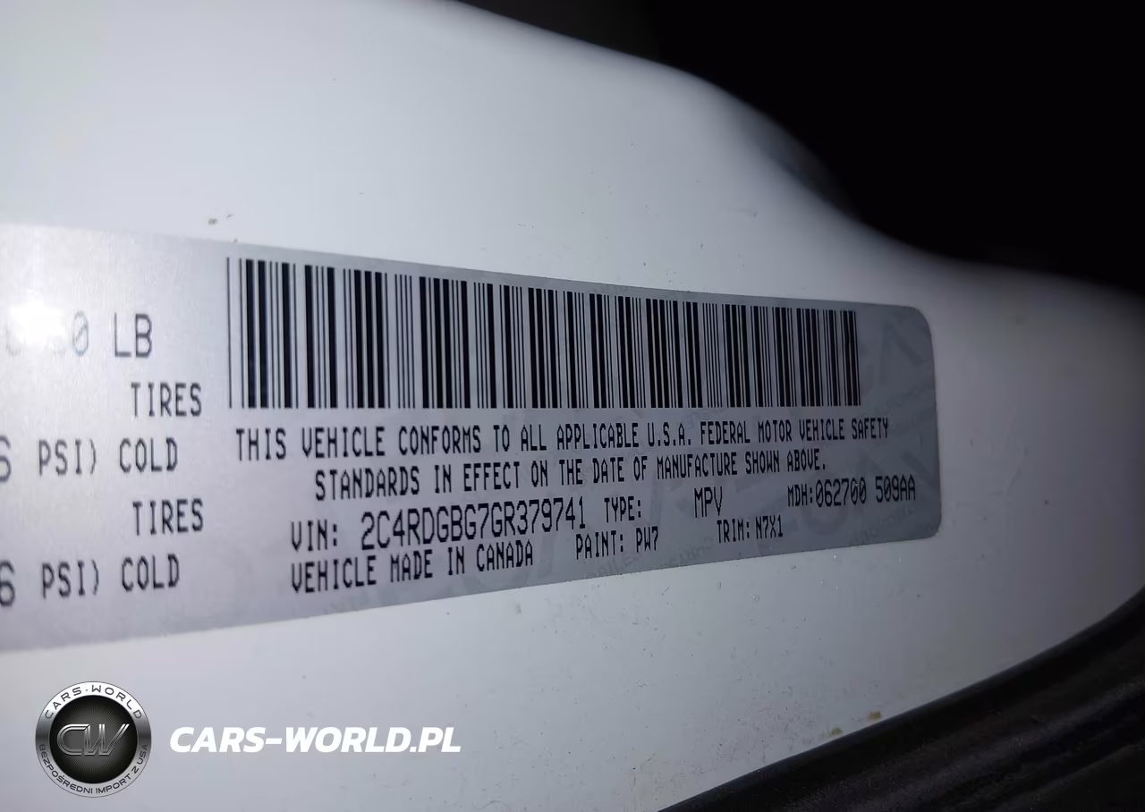 2016 Dodge Grand Caravan Se Plus VIN:2C4RDGBG7GR379741 - 9