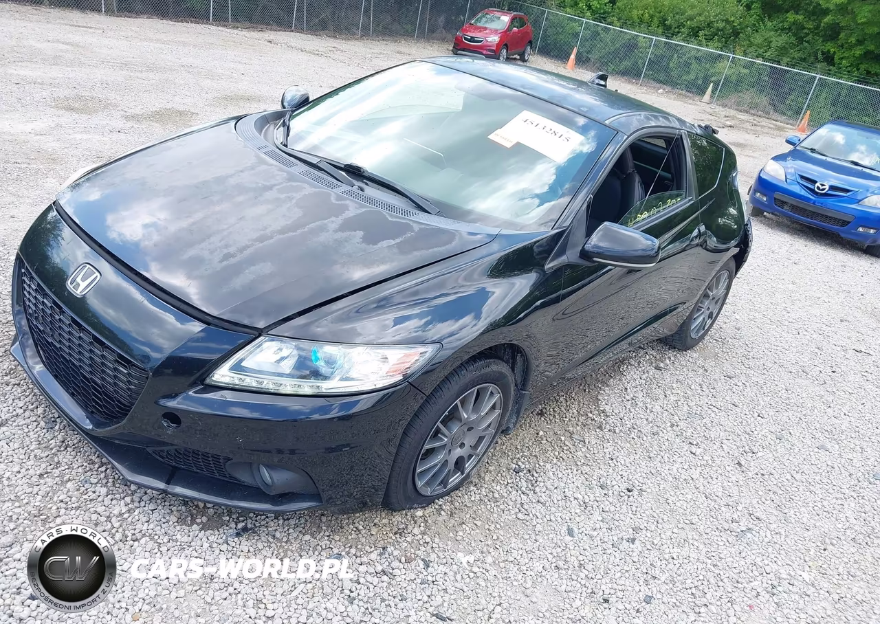 2013 Honda Cr-Z Ex VIN:JHMZF1C63DS001809 - 2