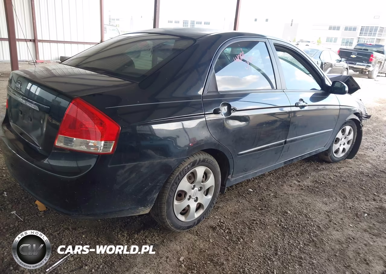 2007 Kia Spectra Ex VIN:KNAFE121875396681 - 4