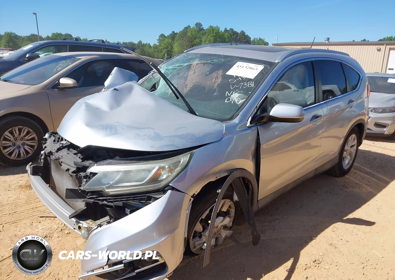 2015 Honda Cr-V Ex-L VIN:2HKRM4H76FH667381 - 2