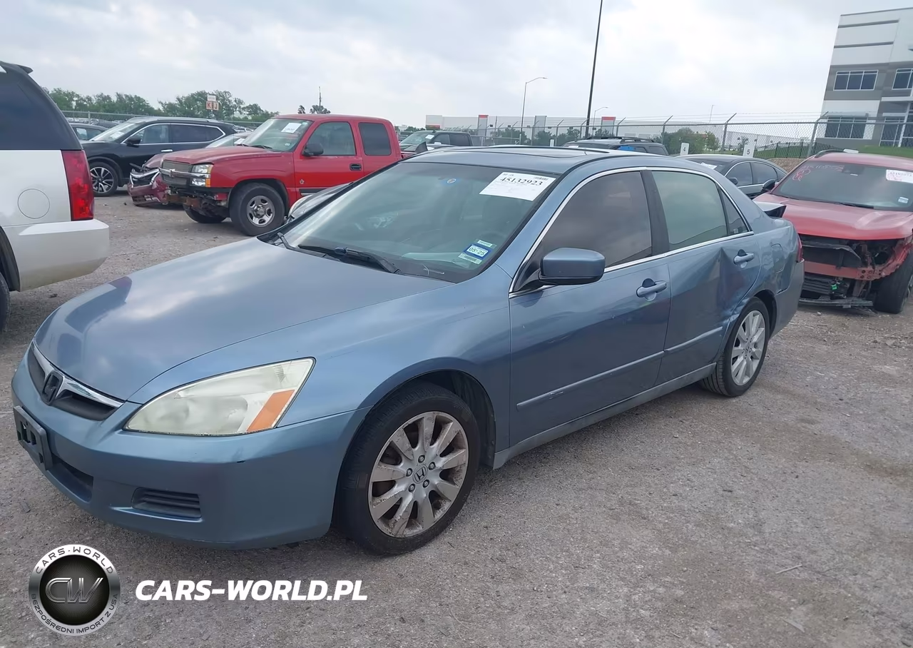 2007 Honda Accord 3.0 Lx VIN:1HGCM66337A016494 - 2