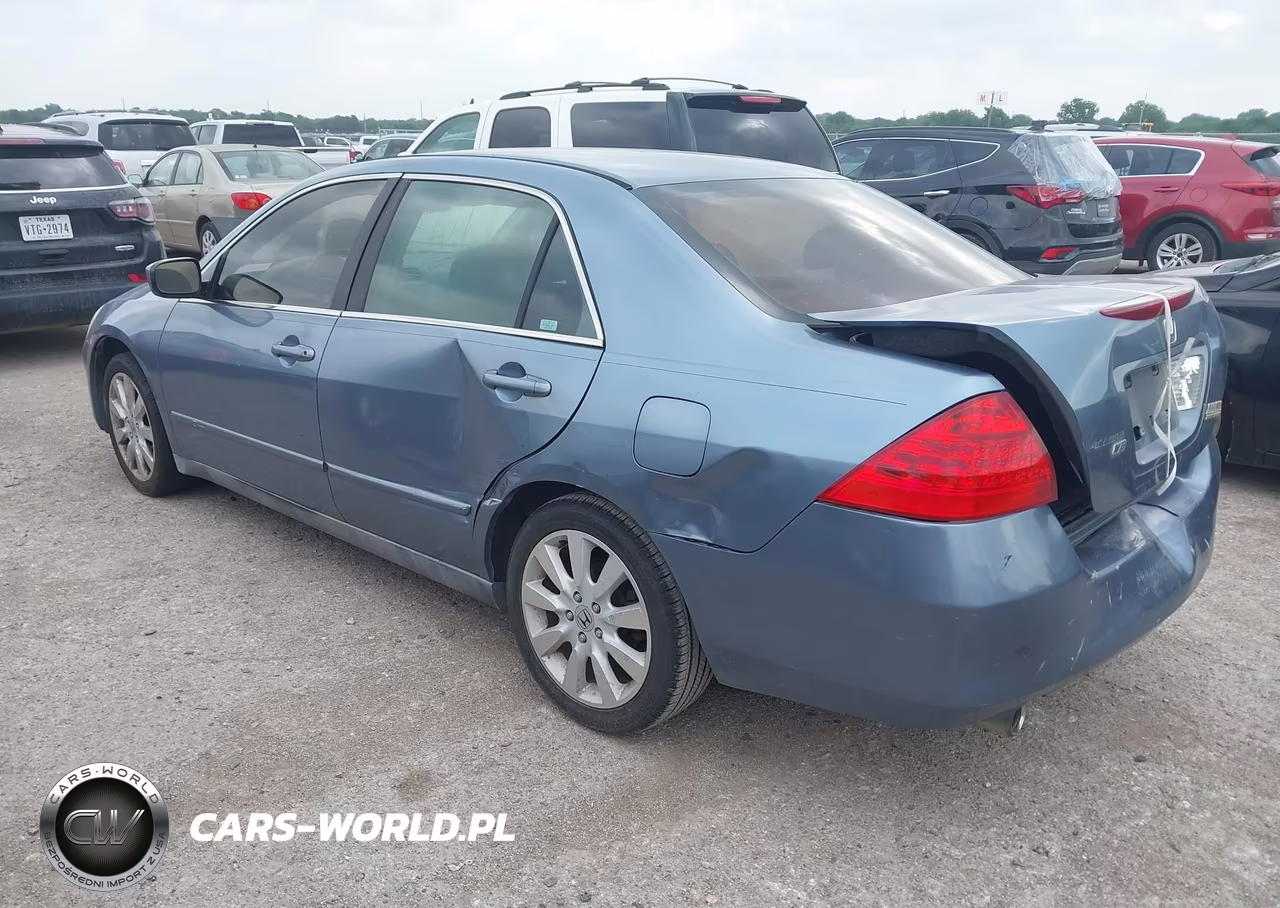 2007 Honda Accord 3.0 Lx VIN:1HGCM66337A016494 - 3