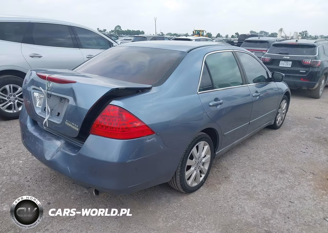 2007 Honda Accord 3.0 Lx VIN:1HGCM66337A016494 - 4