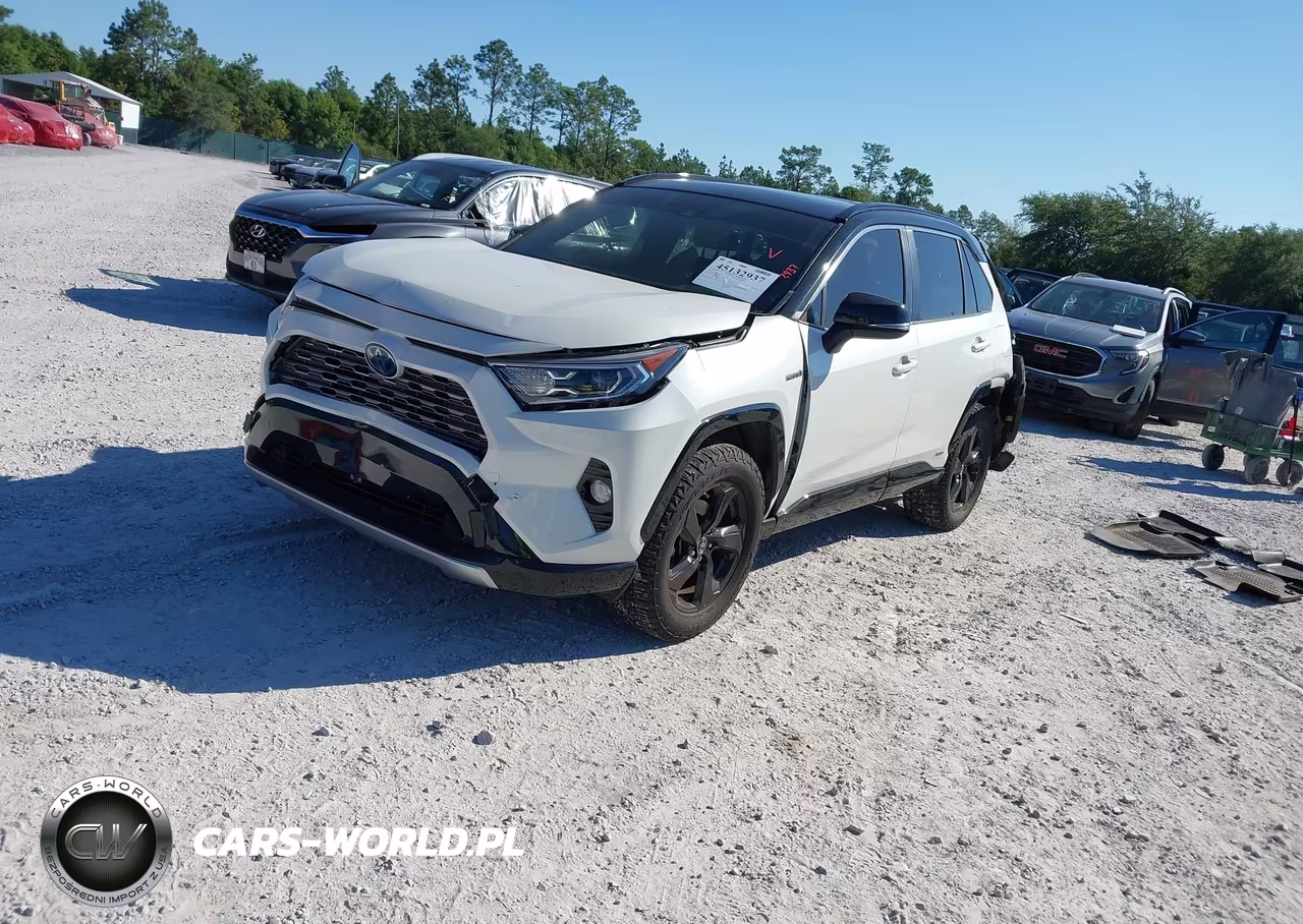 2019 Toyota Rav4 Hybrid Xse VIN:JTMEWRFV4KJ023693 - 2