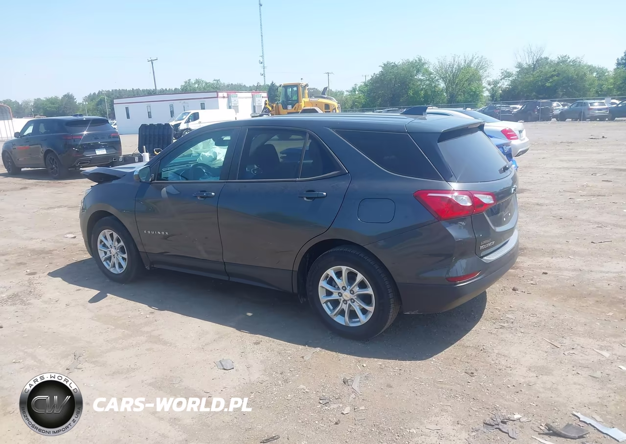 2020 Chevrolet Equinox Fwd Ls VIN:2GNAXHEV1L6277777 - 3