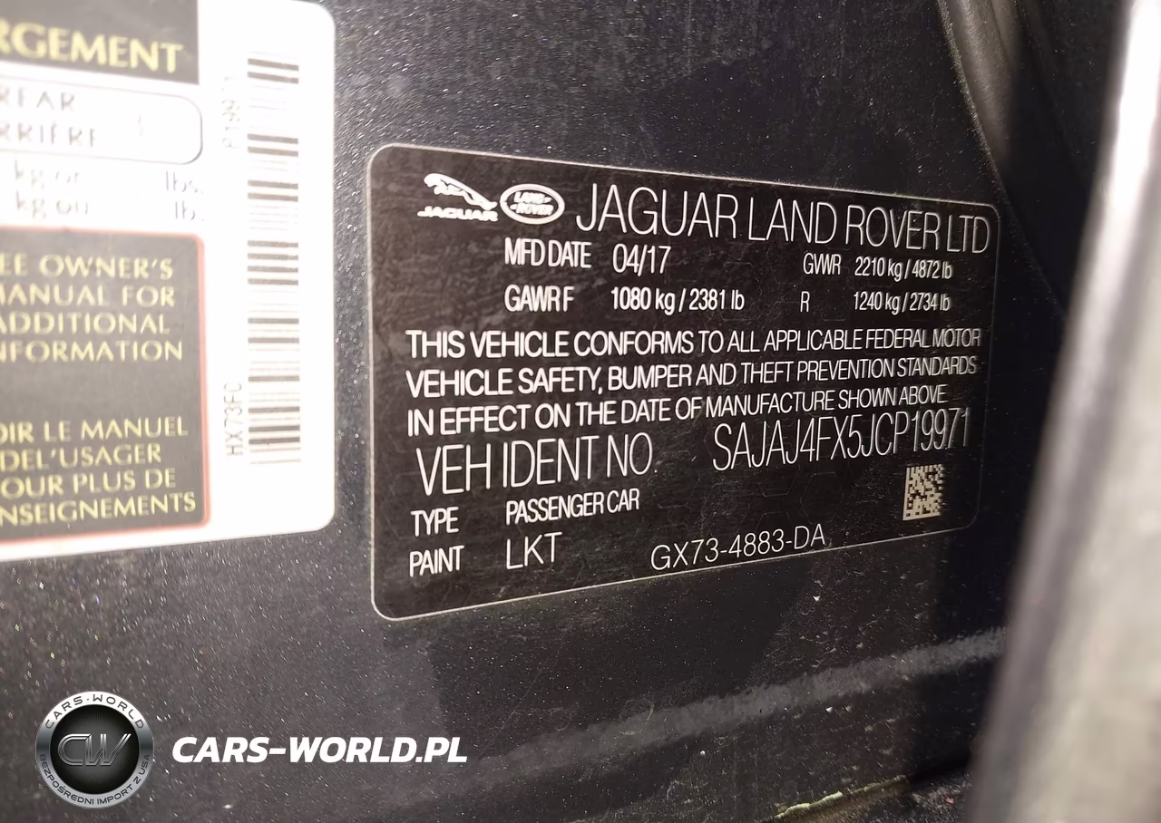 2018 Jaguar Xe 25T Premium VIN:SAJAJ4FX5JCP19971 - 9