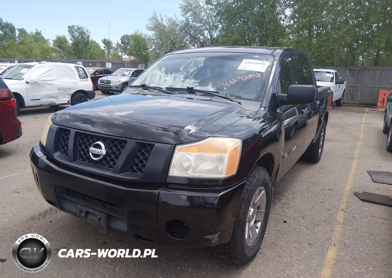 2009 Nissan Titan Xe VIN:1N6BA07D19N303185 - 2